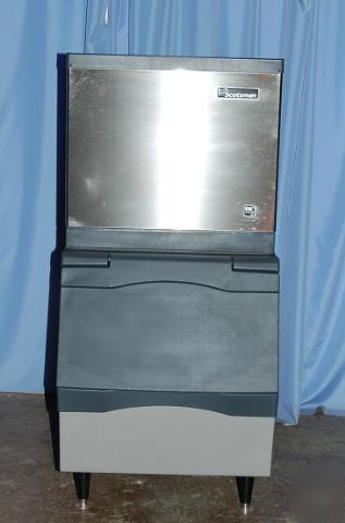 Scotsman ice machine and bin, 500 lbs./ day, 30