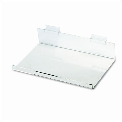 Series shelf, acrylic, 10W x 6D x 1-1/4H, clear
