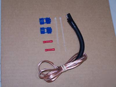 Smv safety sign with 72 red led 12V lights complete kit