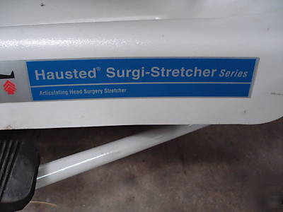 Steris stretcher hausted gurney head neck surgery or
