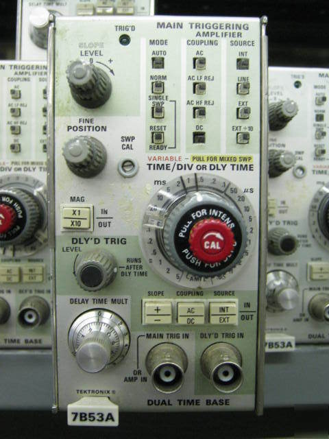 Tektronix 7B53A timebase plug-in