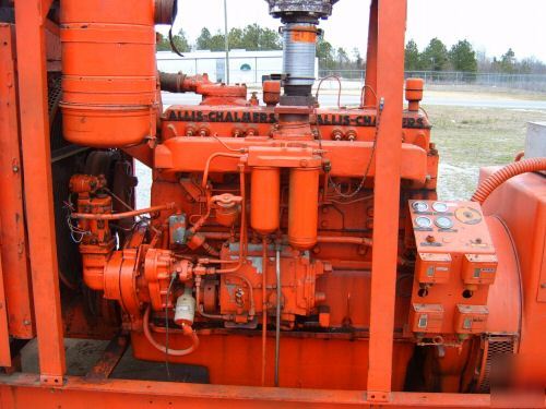  nasa backup generator allis chalmers diesel 100KW 