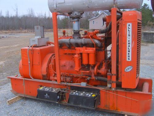  nasa backup generator allis chalmers diesel 100KW 