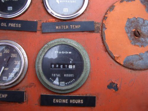  nasa backup generator allis chalmers diesel 100KW 