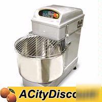 Fma dough mixer w/ safety cover 35LB kneading capacity