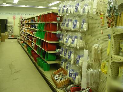 Gondola shelving shelves store display metal fixtures 