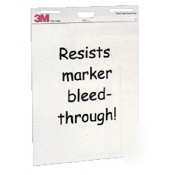 3M flip chart pads white |2 pads of 40 sheets| 570