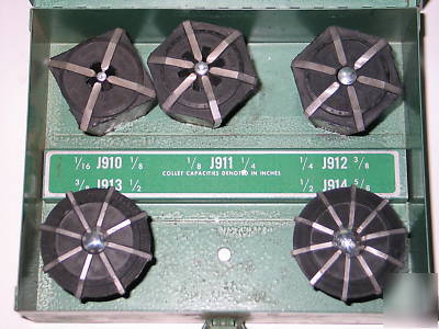 5 jacobs rubber-flex collets