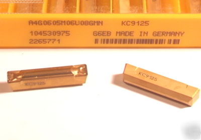 A4G0605M06U08GMN KC9125 kennametal inserts