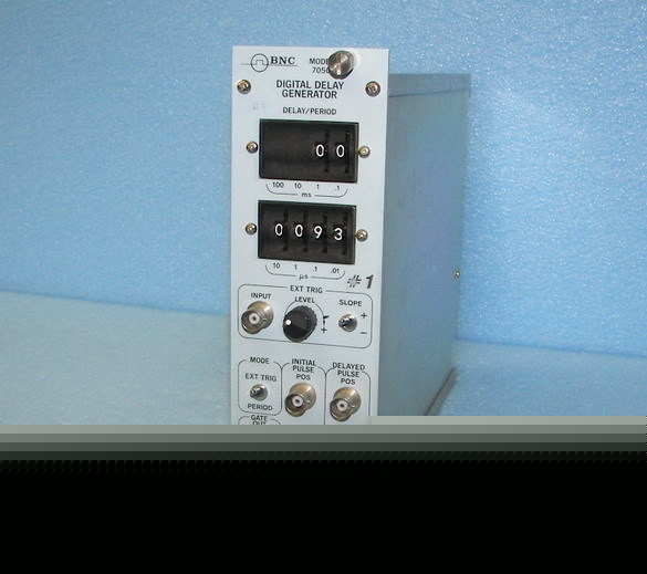 Bnc digital delay generator 7050 nim bin module ortec