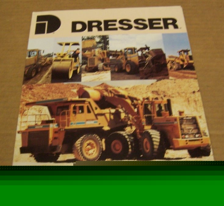 Dresser 1989 construction equipment sales brochure