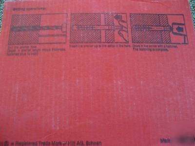 Hilti hps concrete anchors box of 100 5/16