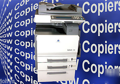 Konica minolta C250 color copier print scan 91K 