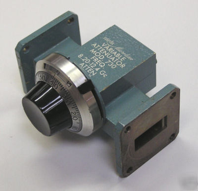 Narda 730 variable waveguide attenuator
