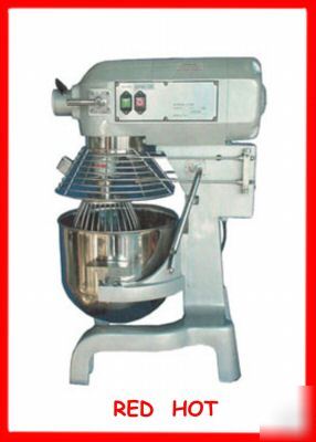 New 10 qt dough mixer 3 speed gear driven 1/2 hp