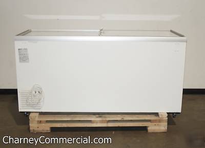 New ice cream 16.7 cu.ft. chest freezer sliding glass