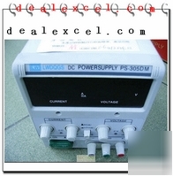 New lw didital dc ps-305DM power supply