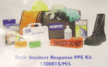 New north Z1300021 incident response ppe first aid kit 