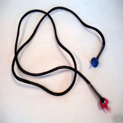 New radians black lanyard w/ handles for molded earplug