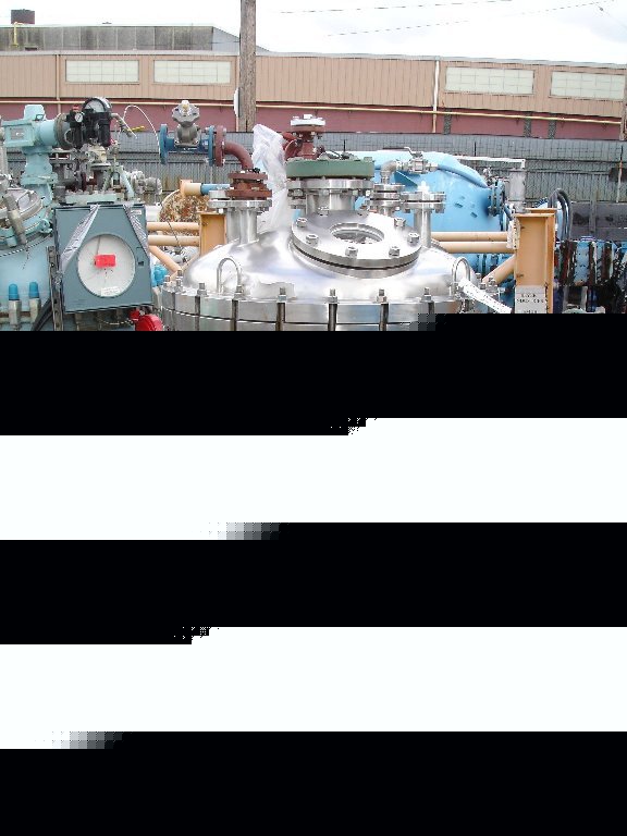 100 gal b & g reactor, 316 s/s, 50/80#
