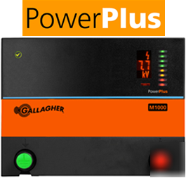Gallagher powerplus M1000 energizer fence charger