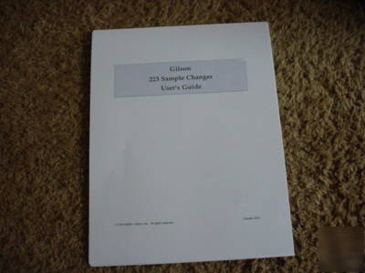 Gilson 223 liquid sample changer and 178258 506C module