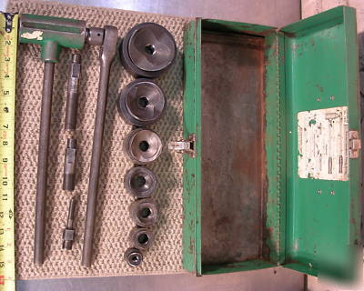 Greenlee model # 1804 knockout punch set 1/2