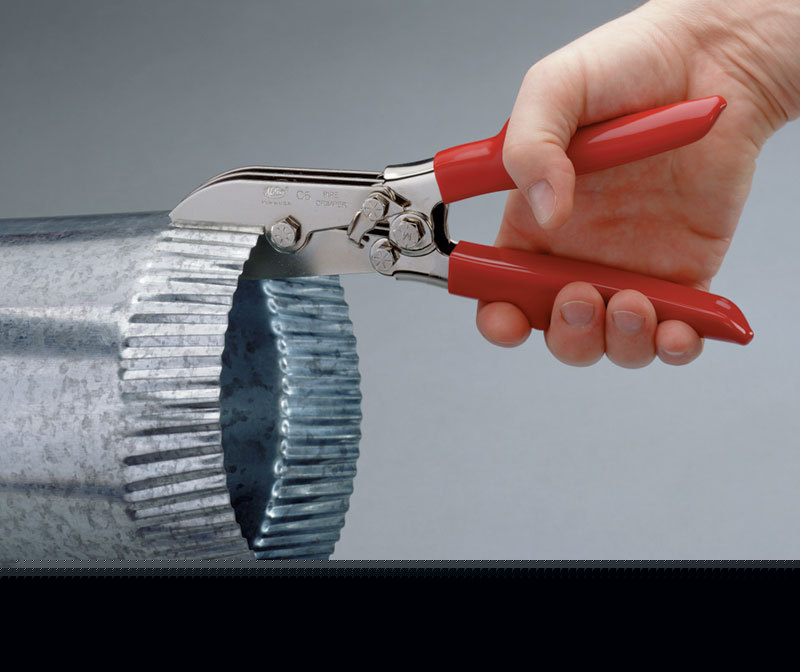 Malco 5 blade crimper sheetmetal pipe fitting handtool