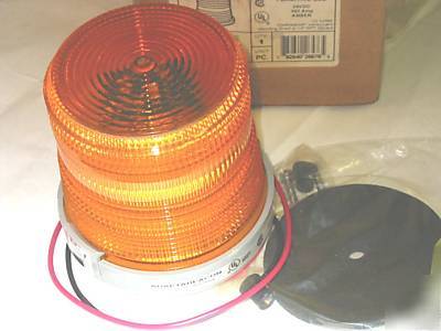 New 48FLEDA-G1 edwards amber 24VDC 48FLEDA strobe flash