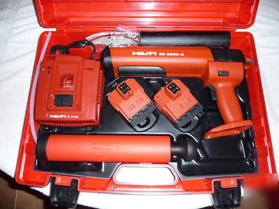 New hilti ed 3500-a 14.4V cordless epoxy dispenser kit - 