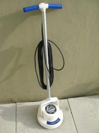 Oreck orbiter ORB600MW floor buffer polisher w/ extras