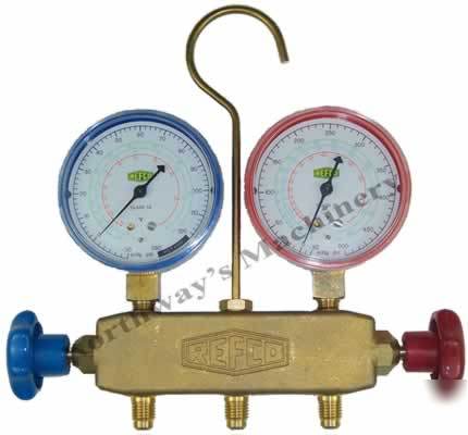 Refco 4675466 R22 refrigeration gauges no/hoses
