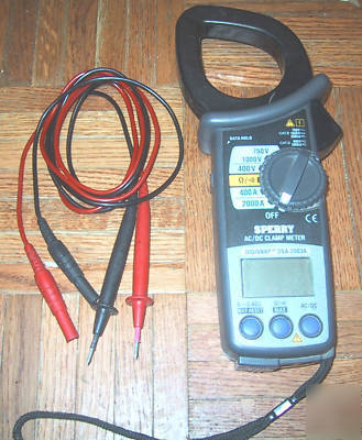 Sperry dsa 2003A ac/dc clamp multimeter cat iii&iv a+ 
