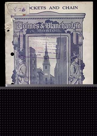 Sprockets chain holmes blanchard catalog 1915 machinery