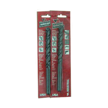 Vermont american 14109 masonry 1/2 x 6 drill bit 2 pack