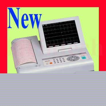 12-ch interpretive ecg ekg machine electrocardiograph