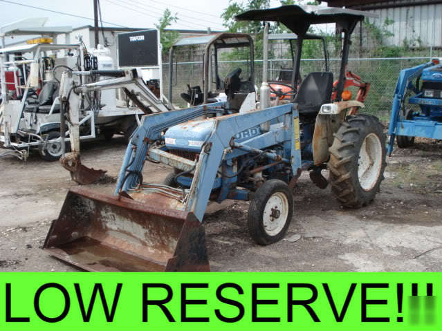 1986 ford 1710 tractor 770B loader w/ liftarms