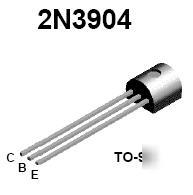 2N3904 npn transistor kit with pcb (#2100)