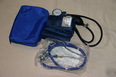 Blood pressure sphygmomanometer and sprague stethoscope