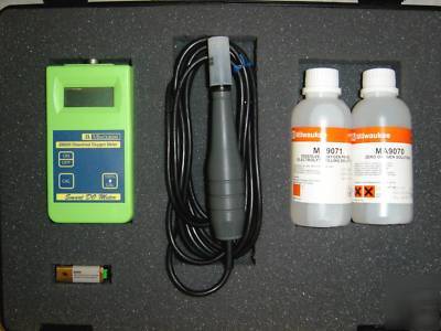 Dissolved oxygen meter kit complete milwaukee AQ600