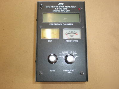 Mfj hf/vhf swr analyzer model mfj-259
