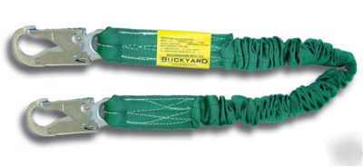 New buckingham full body harness buckyard strech 6' 