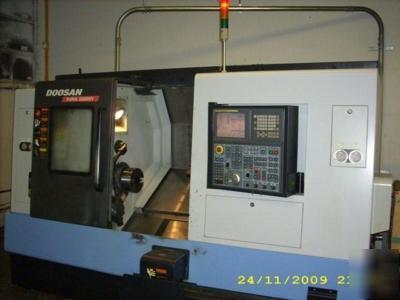 New doosan puma, 2000 sy, cnc lathe, : 2007