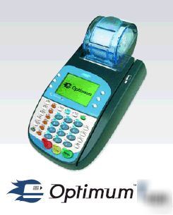New hypercom t-4100, dial up and ip capable 