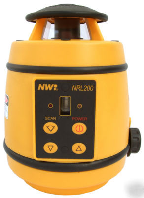 New northwest NRL200 self-level rotary laser & detector 