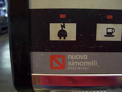 Nuova simonelli personal espresso cappuccino machine