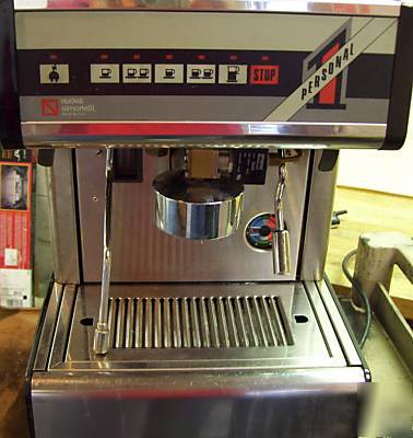 Nuova simonelli personal espresso cappuccino machine