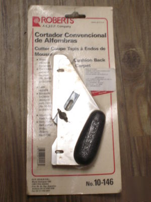 Roberts cushion back carpet tool big sale price