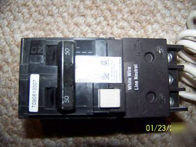 Siemens BF250 50A 2P gfci gfi circuit breaker blf bolt