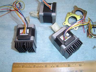 3 nema 17 stepper motors (sherline,hobby)